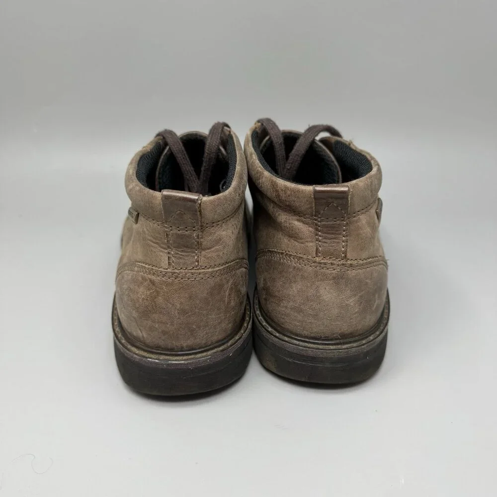 ECCO Turn GTX Men's Size 11-11.5 (EU 45) Gore-Tex Chukka Boots Brown Leather